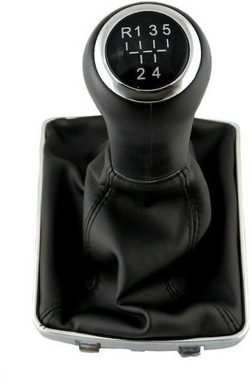 Shift Knob with Bubble με Φυσούνα Λεβιέ από Δερματίνη H for Opel Astra Opel black