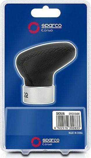 Sparco Shift Knob Sicilia Aluminium Ταχυτήτων Universal black