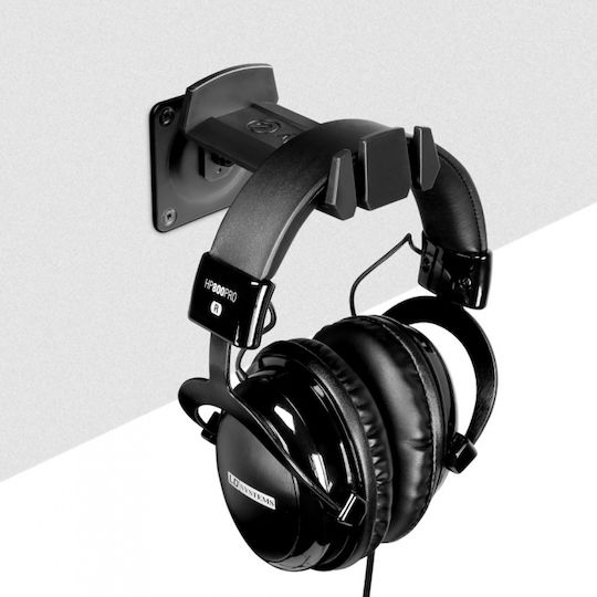 Gravity HP HWMB 01 B Wall Mounted Headphone Stand Black