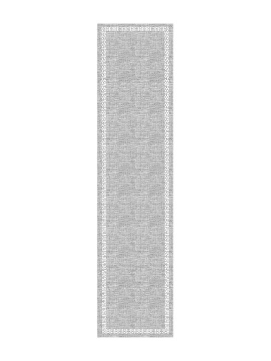 Saint Clair Christmas Tablecloth Runner Fabric Red L160xW40cm.