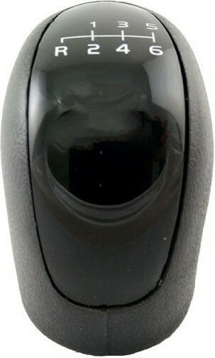Carner Shift Knob με 6 Μαρκέ για Mercedes Vito W639 for Mercedes-Benz Viano black