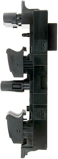 NTY Fensterheberschalter Auto für Skoda Fabia / Octavia / Hervorragend 9pin Schwarz