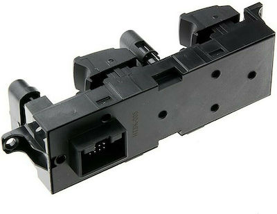 NTY Comutator Geamuri Auto pentru Skoda Fabia / Octavia / Superb 9pin Negru