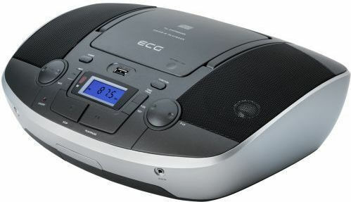 ECG CDR 1000 U Преносима Аудиосистема с CD MP3 USB Радио Черен