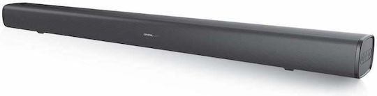 Crystal Audio CASB160 Soundbar 2.1 Bluetooth 160W με Τηλεχειριστήριο Μαύρο