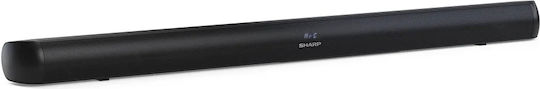 Sharp HT-SB147 Slim Soundbar 2 Bluetooth și HDMI 150W cu Telecomanda Negru