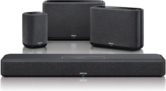 Denon Home SB-550 Soundbar 4.0 Bluetooth, HDMI και Wi-Fi 140W με Τηλεχειριστήριο Μαύρο