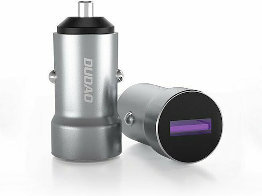 Dudao R4 Pro Auto-Ladegerät 22.5W 5A Schnellladung mit einem Anschluss: 1xUSB Gray Farbe