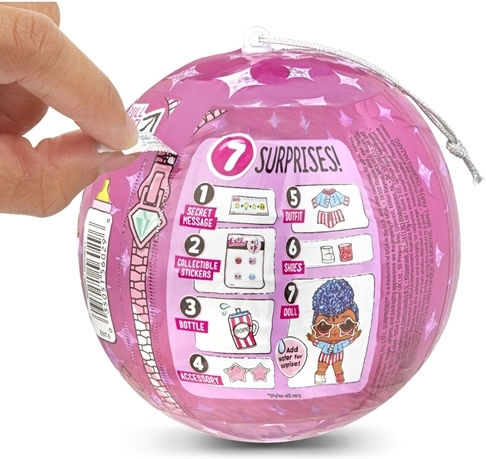 Giochi Preziosi Miniature Toy Sparkle Series Lol Surprise for 6+ Years Old (Various Designs/Assortments of Designs) 1pc