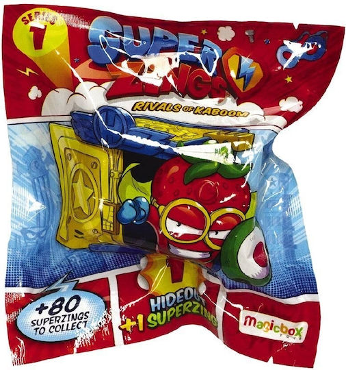 AS Миниатюрна играчка Superzings Серия 1 Тайно Скривалище SuperZings за 3+ Години 12см.