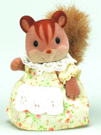 Epoch Toys Walnut Squirrel Family Sylvanian Families για 3+ Ετών 8εκ.