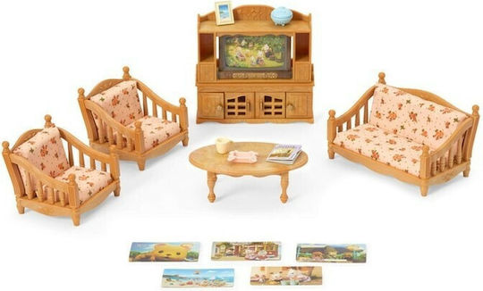 Epoch Toys Comfy Living Room Set Sylvanian Families για 3+ Ετών 16εκ. (Διάφορα Σχέδια)