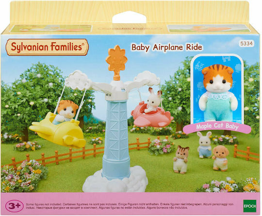 Epoch Toys Бебешко Самолетче Силвански Семейства За 3+ Години 21см