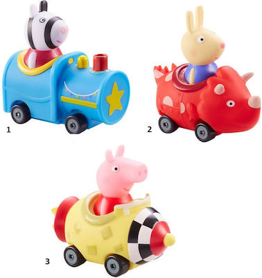 Giochi Preziosi Miniature Toy Μίνι Οχηματάκια Peppa Pig for 3+ Years (Various Designs/Assortments of Designs) 1pc