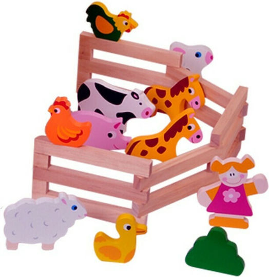 Tooky Toys Farm with Animals για 3+ Ετών