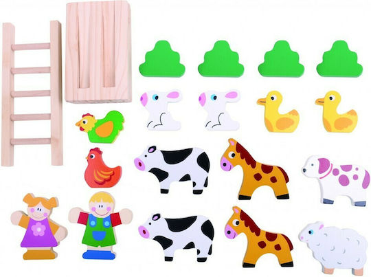 Tooky Toys Farm with Animals για 3+ Ετών
