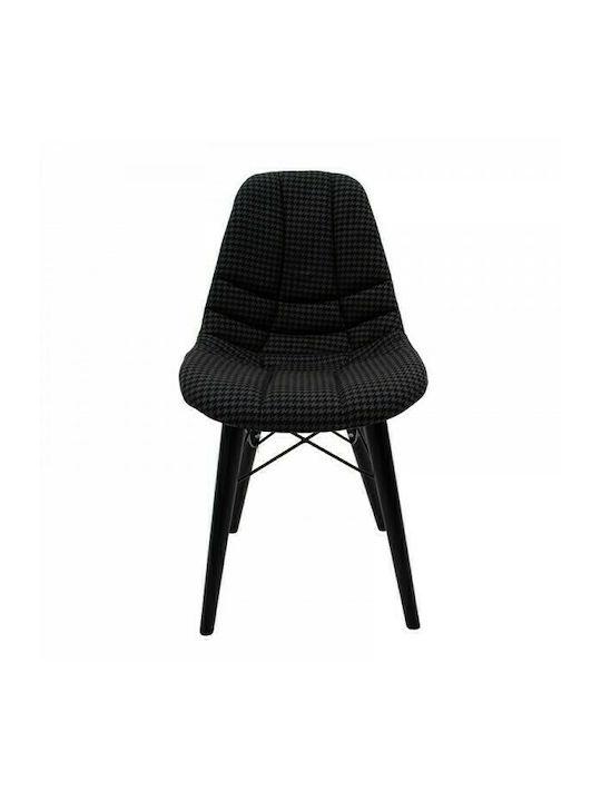 Delly Столички Трапезария Black Plaid 1бр 45x52x80бр