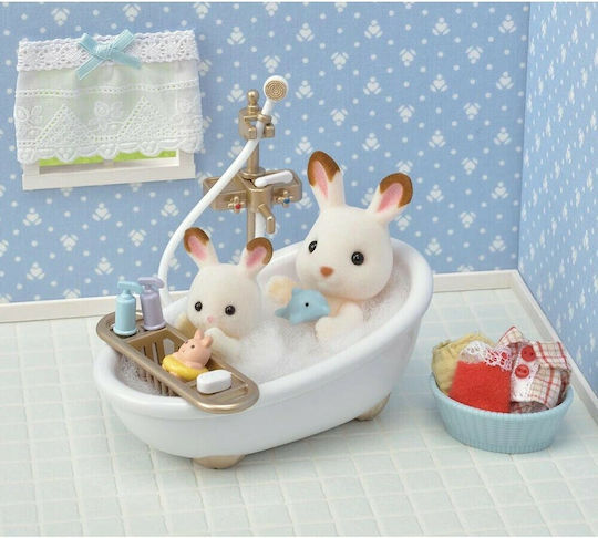 Epoch Toys Country Bathroom Set Sylvanian Families για 3+ Ετών