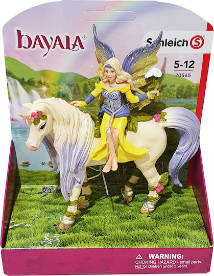 Schleich-S Fairy Sera with Blossom Unicorn Bayala for 5-12 Years 18cm