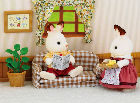 Epoch Toys Chocolate Rabbit Father Set Sylvanian Families για 3+ Ετών 17εκ. (Διάφορα Σχέδια)