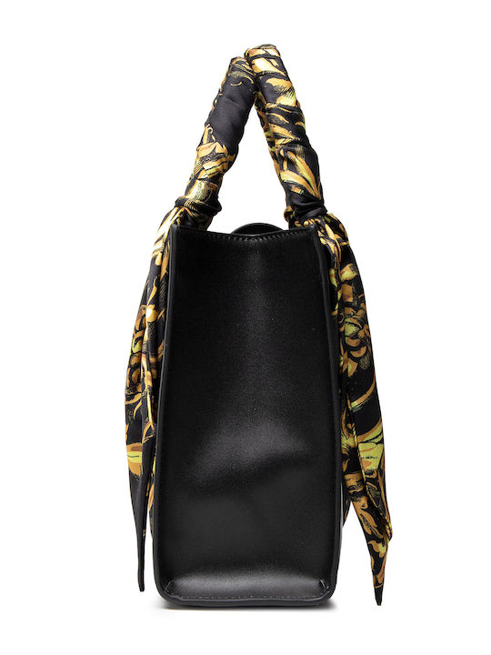 Piele Geantă pentru femei Tote Mână Negru 72VA4BA3-ZS059-899