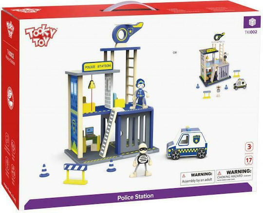 Tooky Toys Police Station για 3+ Ετών 35εκ.