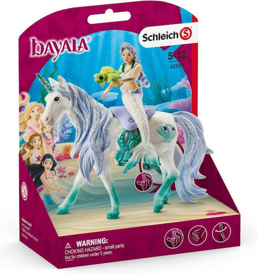 Schleich-S Schleich-S Mermaid Riding On Sea Unicorn Bayala For 5-12 Multi (Μiscellaneous Designs)