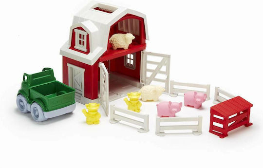 Green Toys Farm Playset for 2+ Years (Miscellaneous Designs)