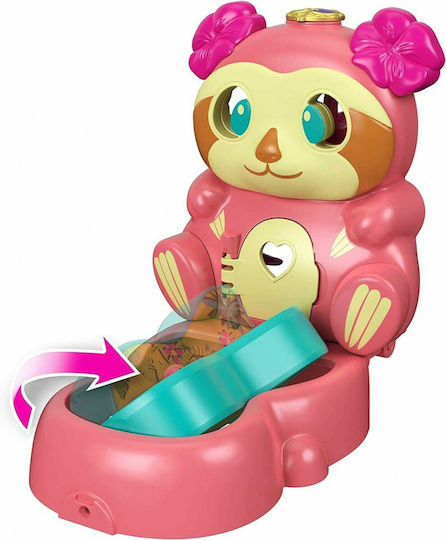 Mattel Flip And Reveal Sloth Polly Pocket Sloth για 4+ Ετών 10εκ. (Διάφορα Σχέδια)