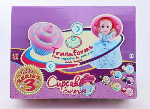 Just Toys Cup Cake Изненада За Принцеса Герои 3 Cupcake Изненада За 3+ Години (Различни Видове) 1 Бр