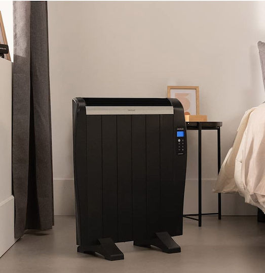 Cecotec Readywarm 1200 Thermal Black Floor Convector Heater 900W with Electronic Thermostat 62x65cm Black