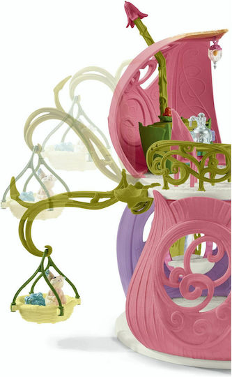 Schleich-S Glittering Flower House With Unicorns, Lake And Stable Bayala για 5-12 Ετών