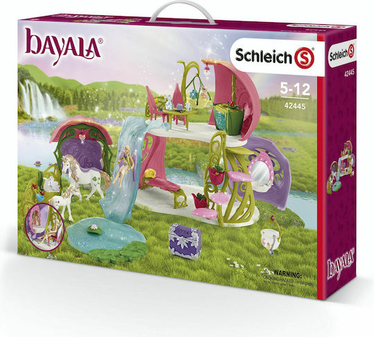 Schleich-S Glittering Flower House With Unicorns, Lake And Stable Bayala για 5-12 Ετών
