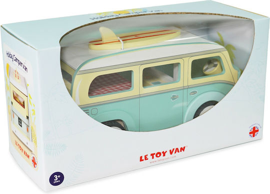 Le Toy Van Retro Wooden Holiday Campervan