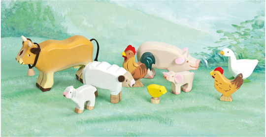 Le Toy Van Sunny Farm Animals για 3+ Ετών (Διάφορα Σχέδια)