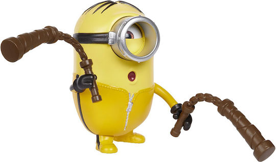 Mattel The Rise Of Gru Minions Nunchuck Swinging Stuart for 4+ Years 7cm (Miscellaneous Designs)