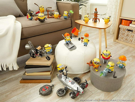 Mattel Miniature Toy The Rise Of Gru Minions Nunchuck Swinging