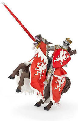 Papo Miniature Toy Red Dragon King Horse 11cm.