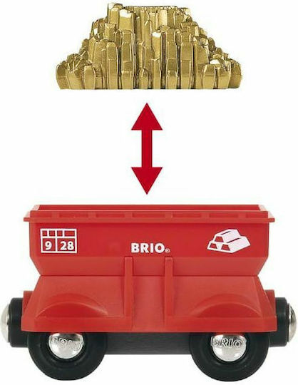 Brio Toys Crane & Mountain Tunnel Πίστα για 3+ Ετών