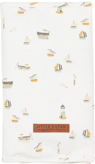 Little Dutch Diaper Case Sailors Bay White 31x25cm