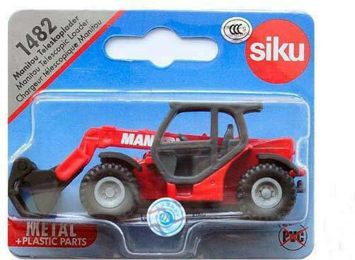 Siku Manitou Telescopic Excavator Scară 1:50 Pentru 3+ Ani