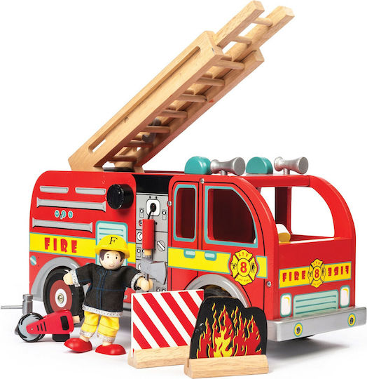 Le Toy Van Πυροσβεστική Φορτηγό Πυροσβεστικό για 3+ Ετών
