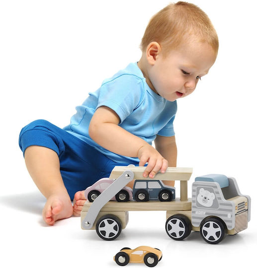 Viga Toys ПоларБ Камион За Превоз На Автомобили За 3+ Години