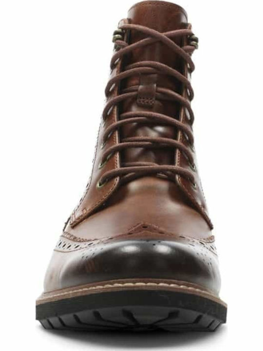 Batcombe Lord Leather Men's Boots Dark Tan
