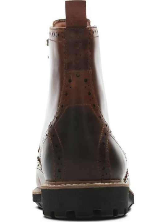 Batcombe Lord Leather Men's Boots Dark Tan