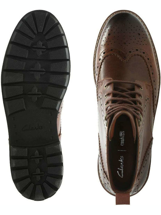 Batcombe Lord Leather Men's Boots Dark Tan
