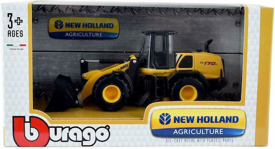 Bburago New Holland Construction Трактор Мащаб 1:50 Селскостопански За 3+ Години