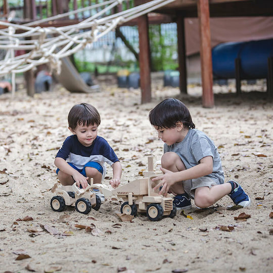 Plan Toys Bulldozer Φορτηγό Αγροτικό για 3+ Ετών
