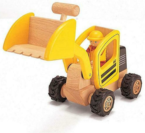 Pin Toys Φορτωτής Εργοταξίου Φορτωτής για 3+ Ετών