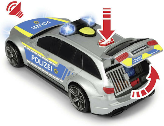 Dickie Mercedes-AMG E43 Polizei Auto 1:16 Spielzeugauto für 3+ Jahre